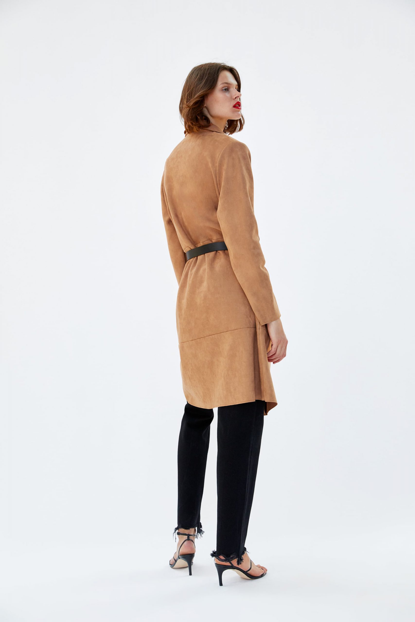 FAUX SUEDE COAT_4 image