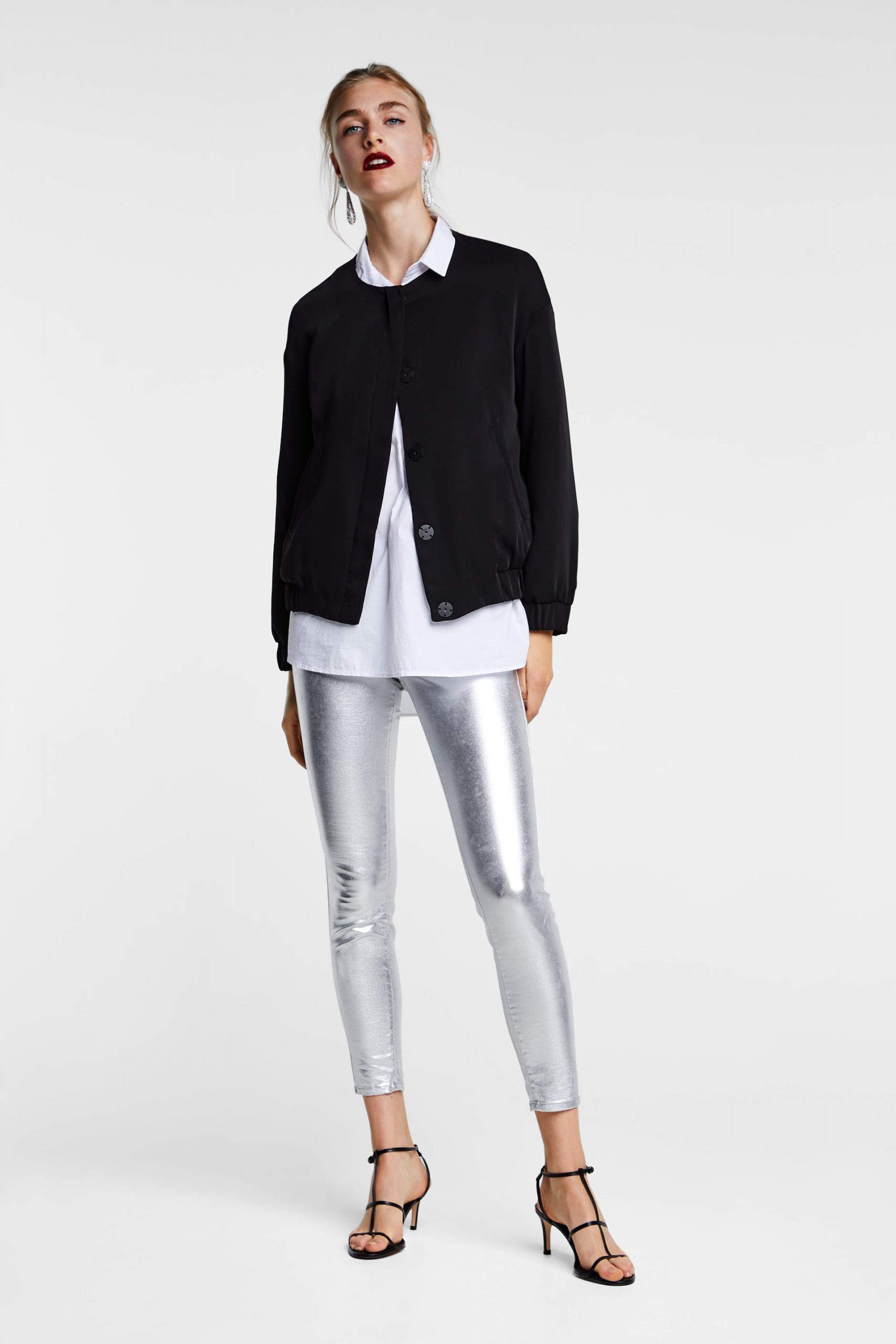 FLOWING BOMBER JACKET image