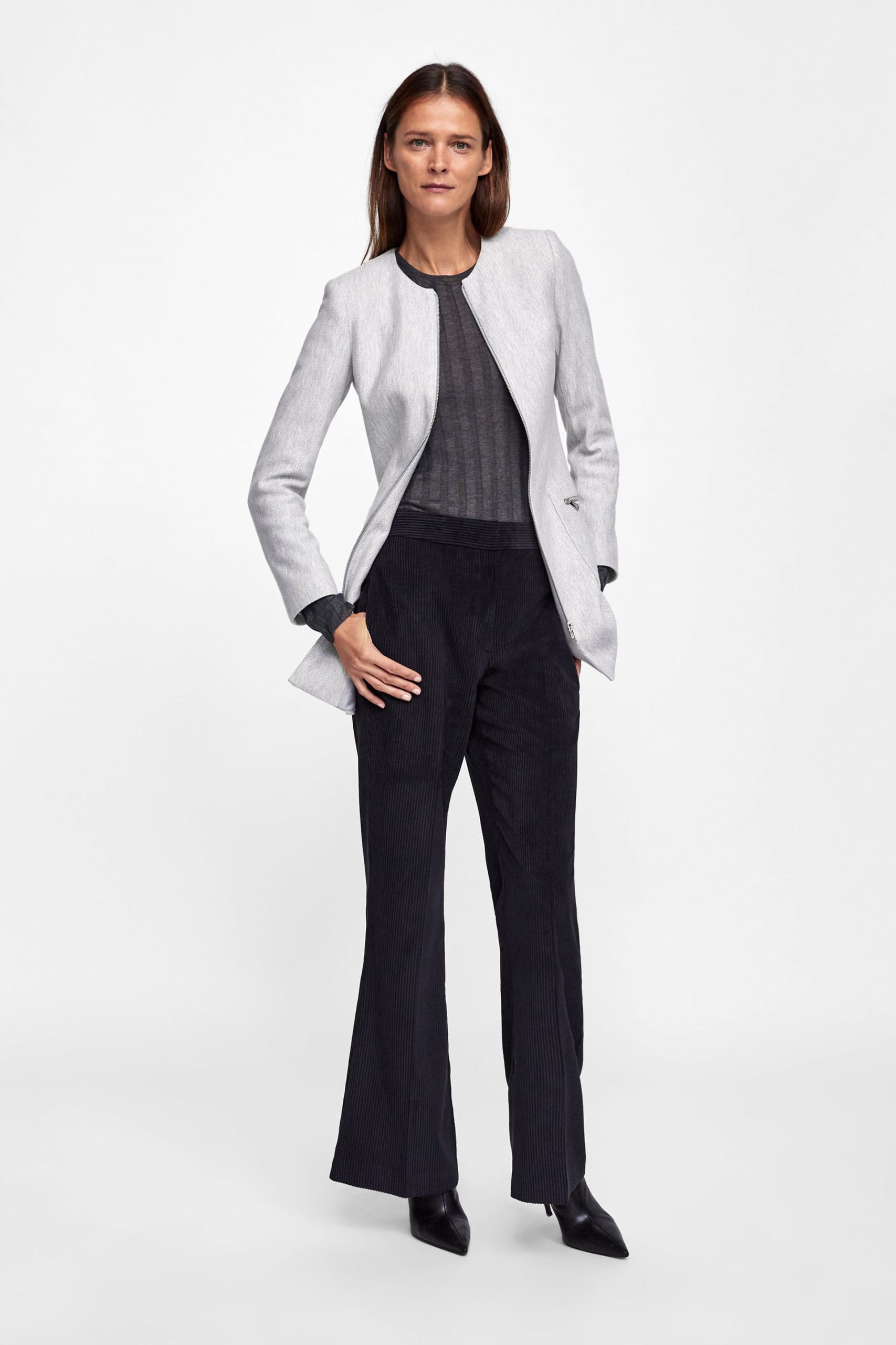 FROCK COAT WITH ZIPS image