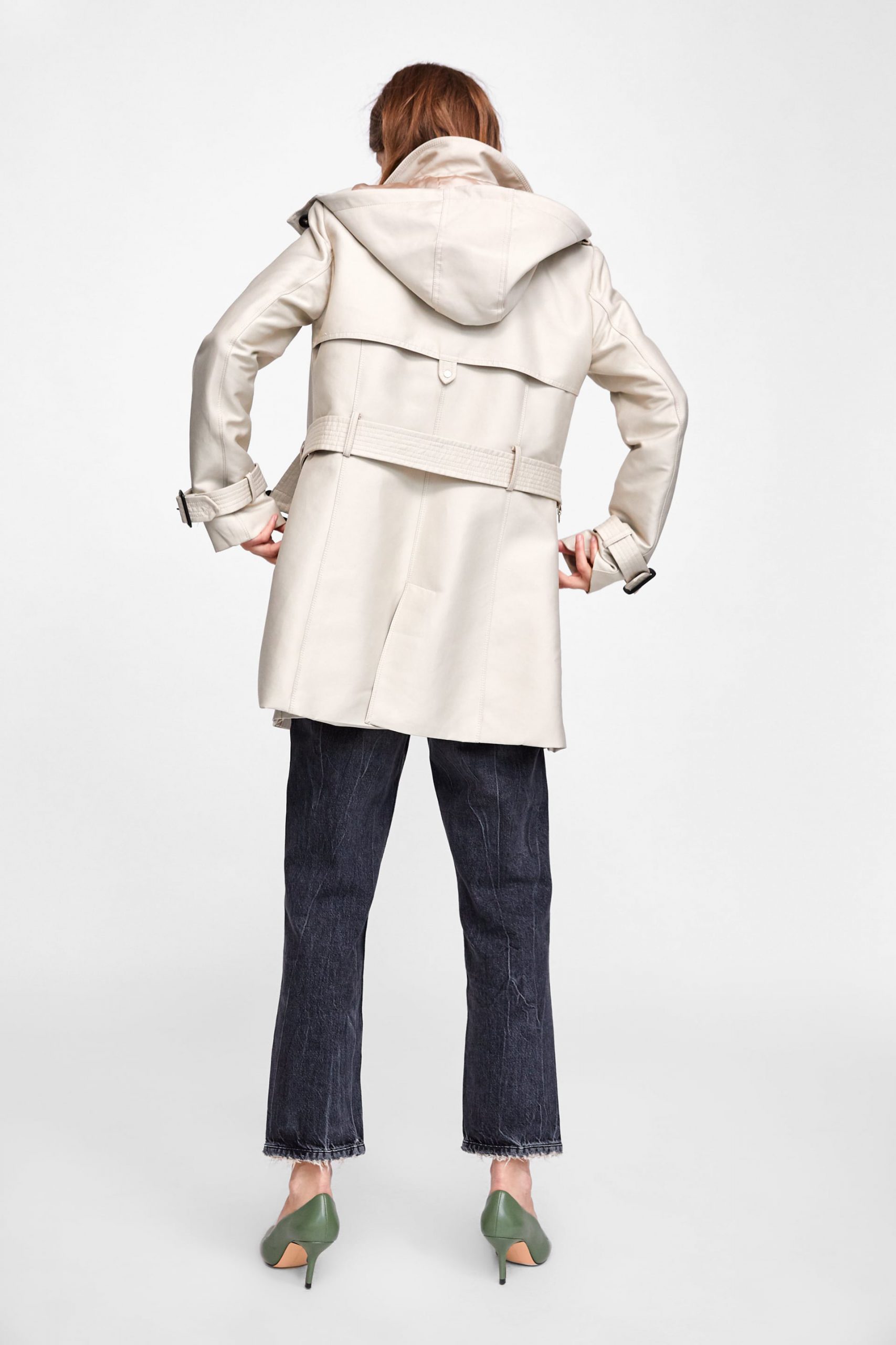 HOODED TRENCH COAT_2 image